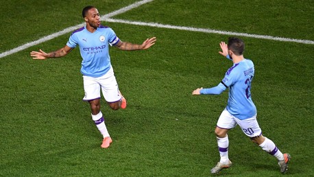 RAPID RESPONSE: Raheem Sterling turns in Angelino's cross