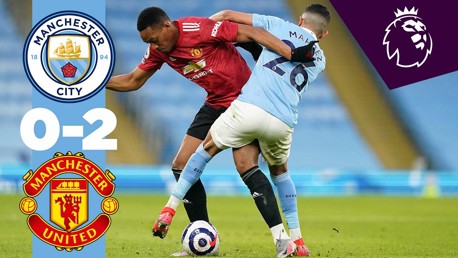 City 0-2 United: Short highlights