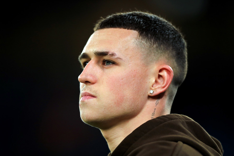 DESFALQUE SENTIDO  : Phil Foden ficou de fora das últimas partidas.