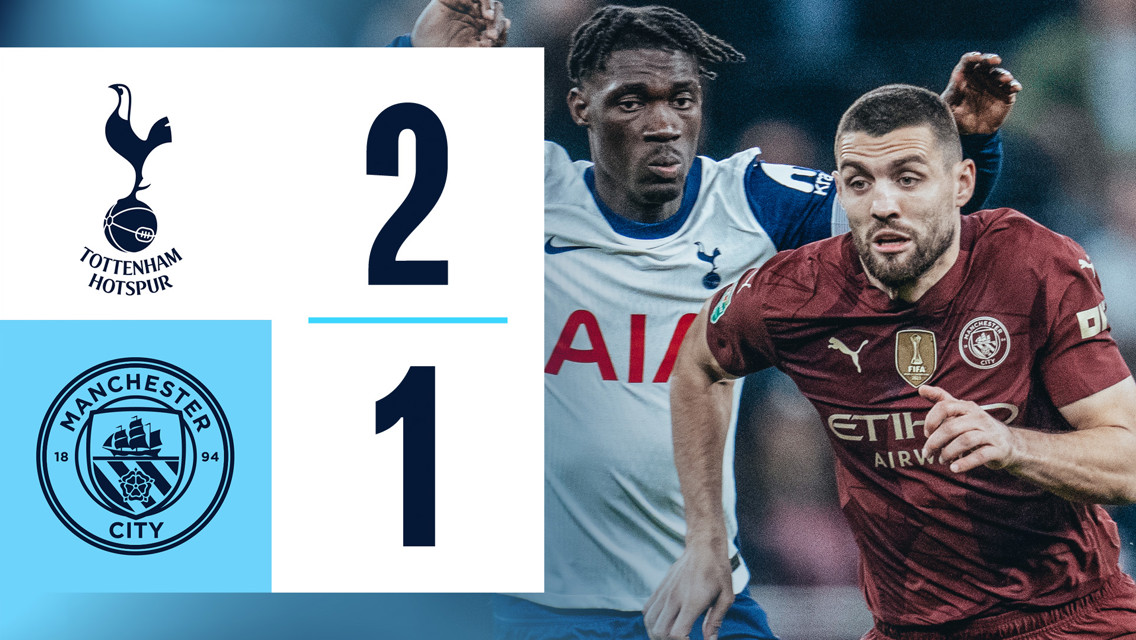 Cuplikan Piala Carabao: Spurs 2-1 City