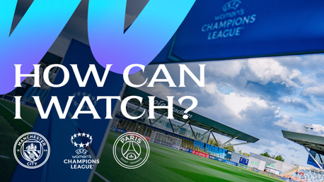 How can I watch City v PSG on TV?
