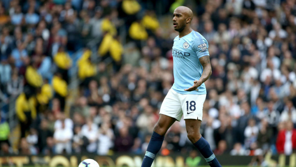 BACK: Delph made his first appearance of the season and looked impressive 