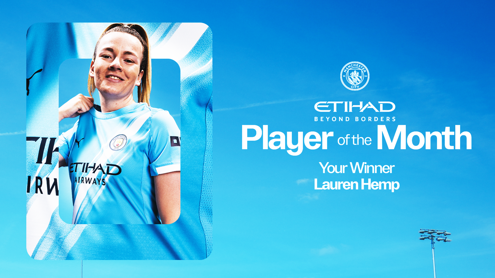 Hemp named February's Etihad Player of the Month
