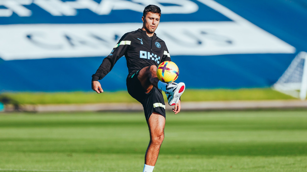 KEEPY UP : Rodrigo showcases his silky skills