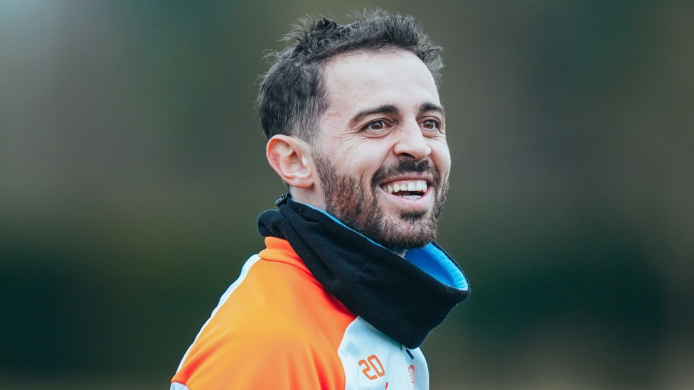 SMILING SILVA : Bernardo keeps the good feeling going