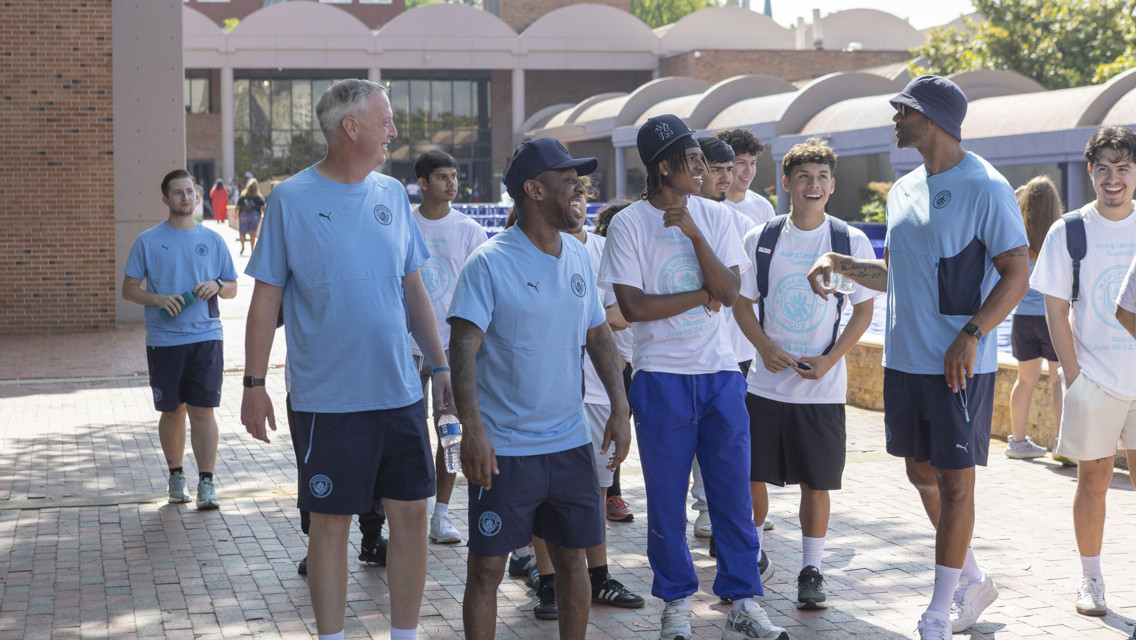 Lescott and Wright-Phillips Join Young Leaders for Cultural Tour of Atlanta
