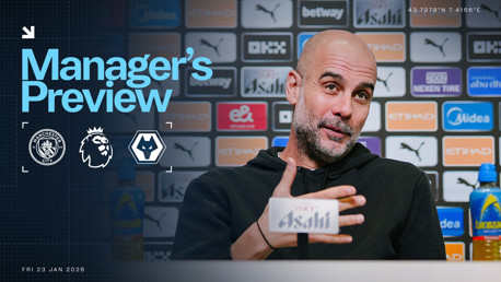 Pep Guardiola’s City v Wolves press conference