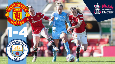 Cuplikan Piala FA Wanita: United 1-4 City
