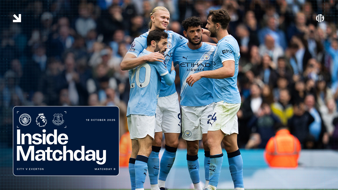 Inside Matchday | City 2-0 Everton