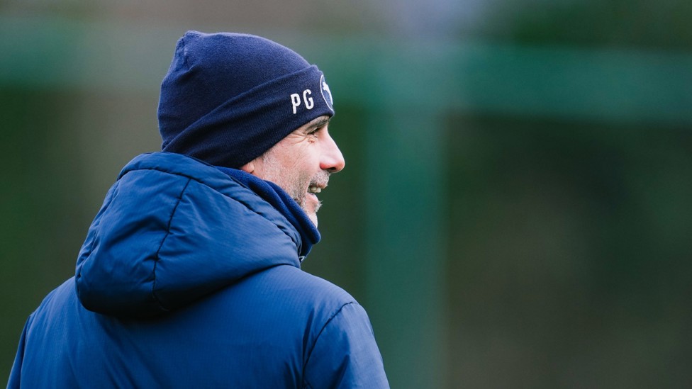 WATCHING ON : Pep Guardiola at the CFA