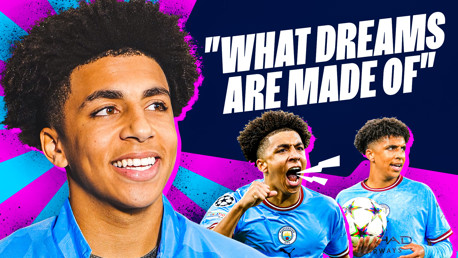 Rico Lewis on making Champions League history