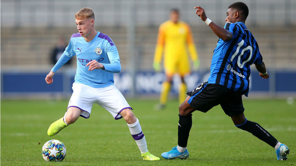 LEADING MAN : Skipper Cole Palmer opened the scoring for City on Merseyside