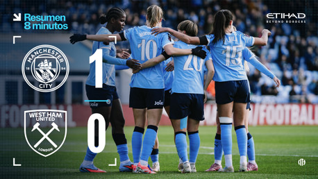 City 1-0 West Ham: resumen extendido