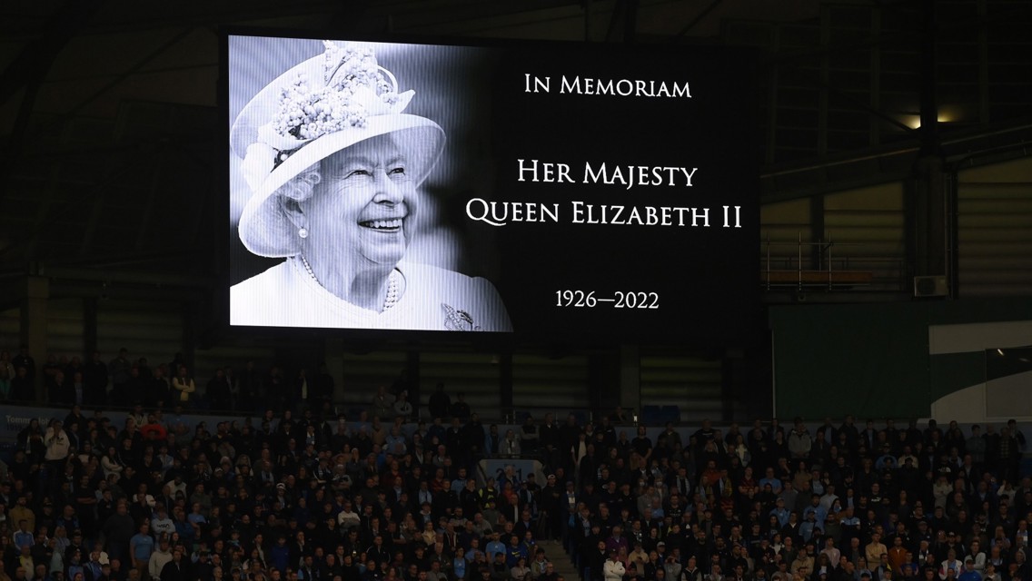 Clubs and fans to pay tribute to Queen Elizabeth II