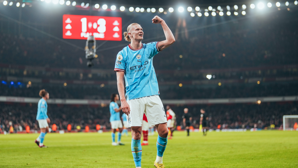 Arsenal (away) : Right foot. Inside the box