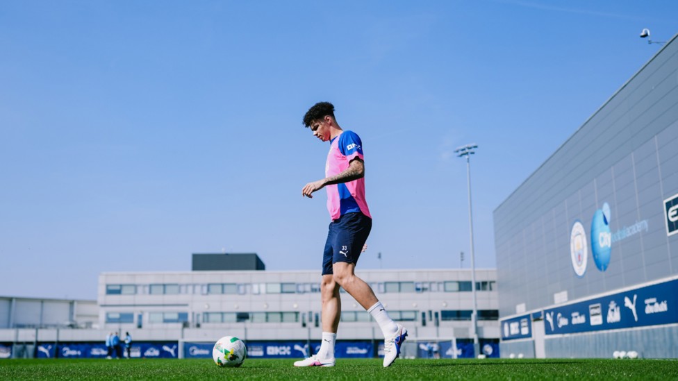 CENTRE OF ATTENTION: Nico O'Reilly is a study in focus.