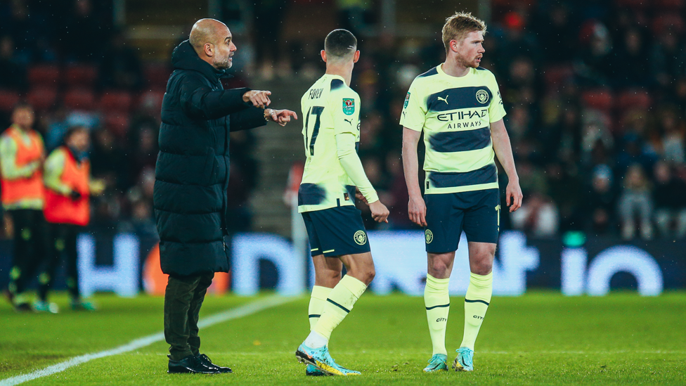 MUDANÇAS : DE Bruyne entrou bem, mas não foi o suficiente para mudar o jogo. 