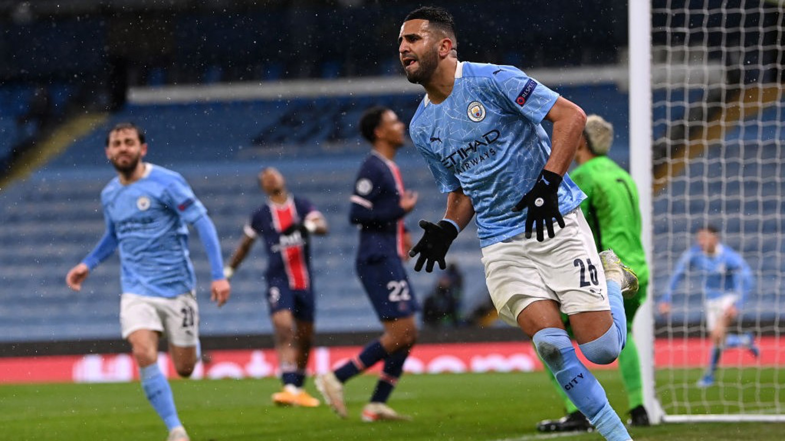 Mahrez fires City to first Champions League final