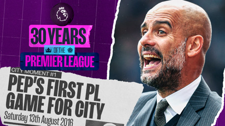 On this day: Pep’s first City game