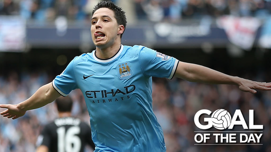 Goal of the Day: Nasri v West Ham