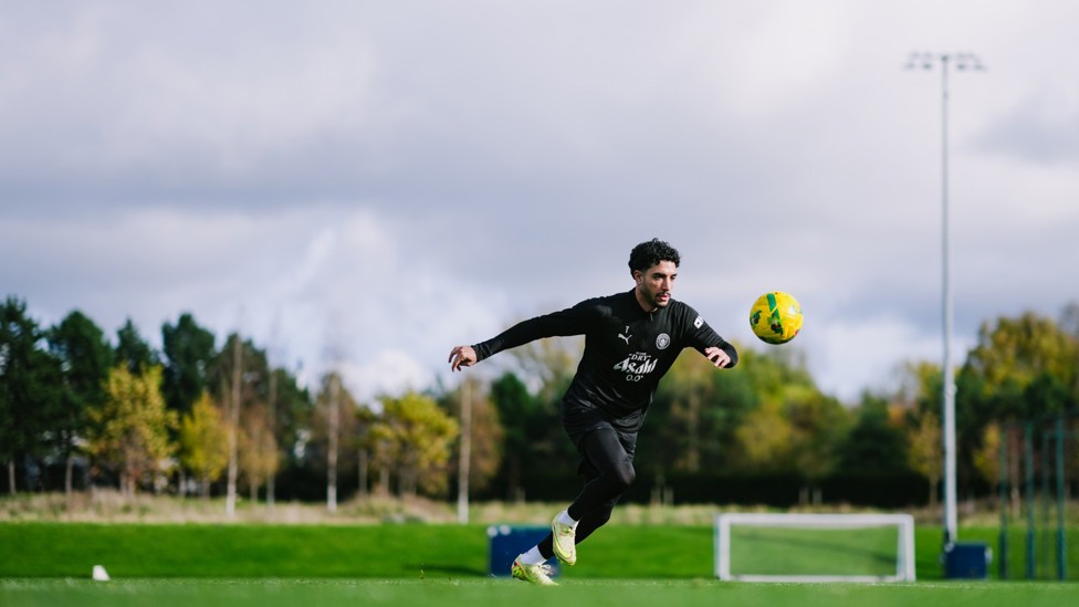 READY FOR ACTION : Omar Marmoush in full swing