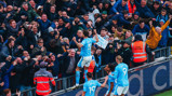 FIST PUMP: Stones celebrates.