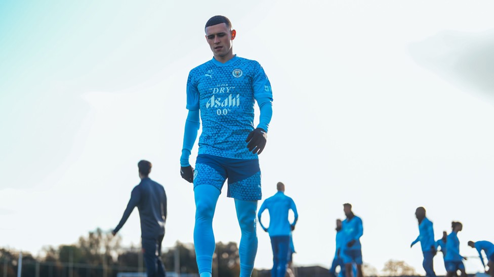 FODEN'S READY : Phil joins the group
