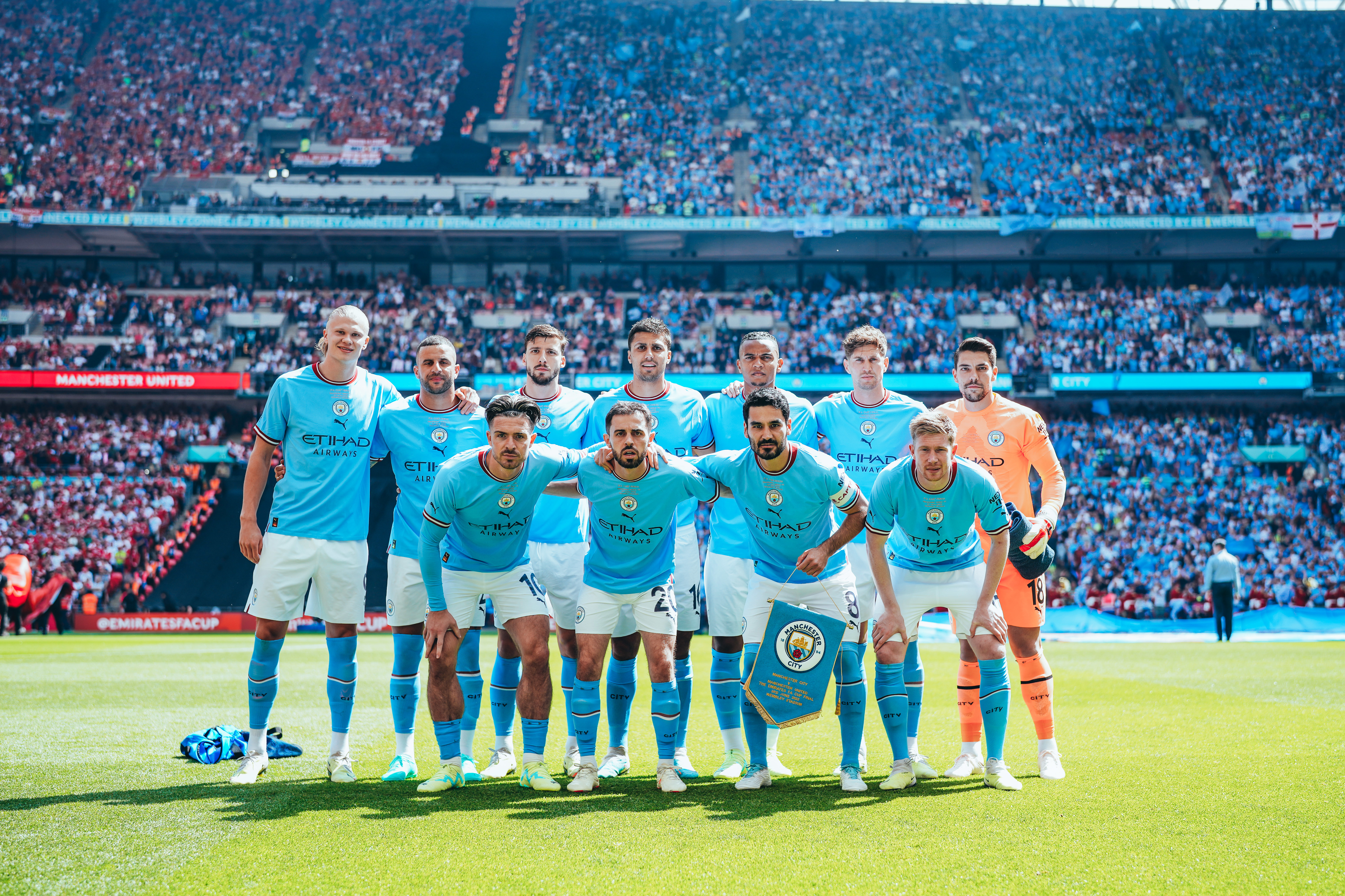 O timaço campeão da FA Cup 2022/23!