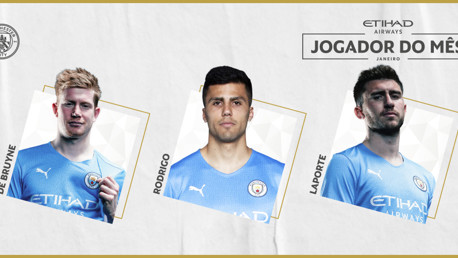 Vote agora no seu Jogador Etihad do Mês!