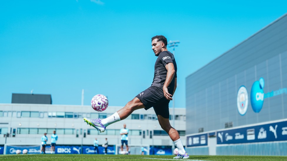 PERFECT TEN: Rayan Cherki in control - as per usual!