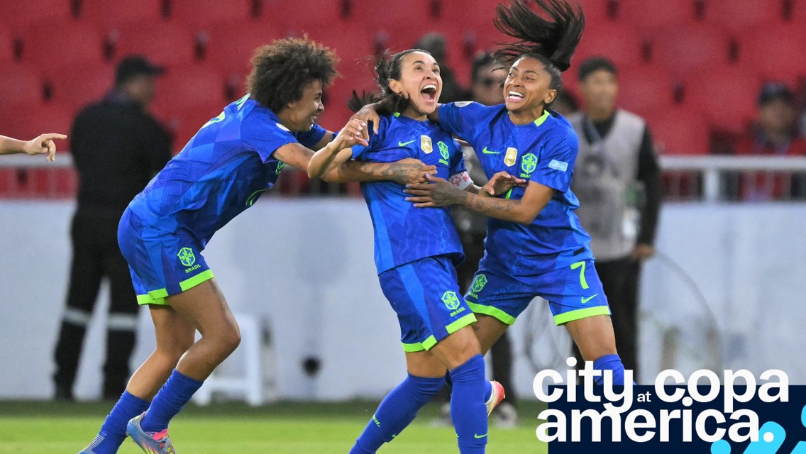 Brazil's 2025 Copa America final win in pictures