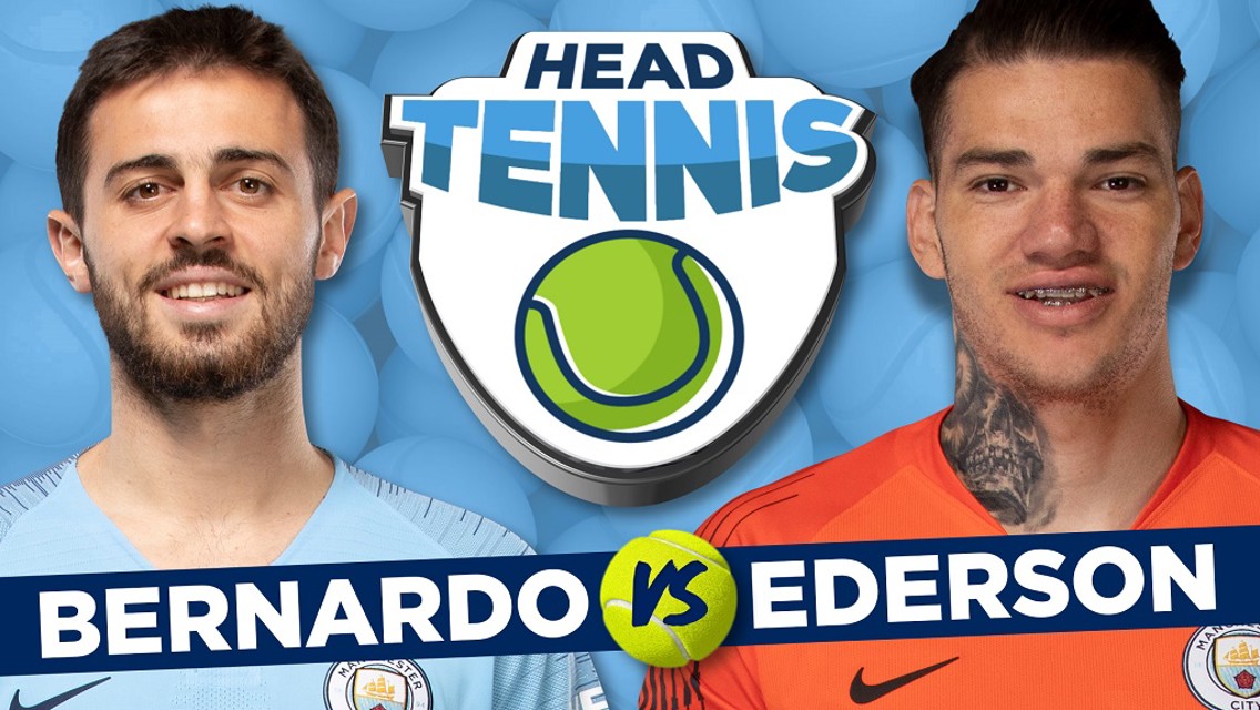 Ederson v Bernardo: Ténis de cabeça