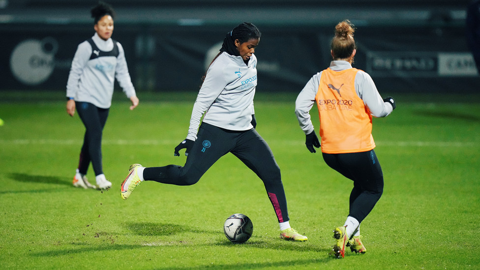 SHAW FIRE : Khadija Shaw has scored 11 goals in 16 games!