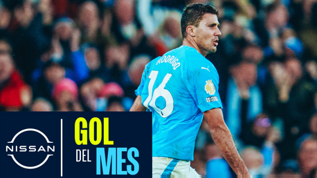El ganador del Nissan Goal of the Month de febrero