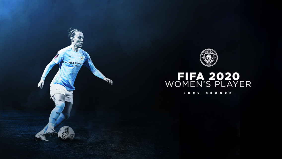 2020 FIFA 올해의 여자 선수에 오른 루시 브론즈
