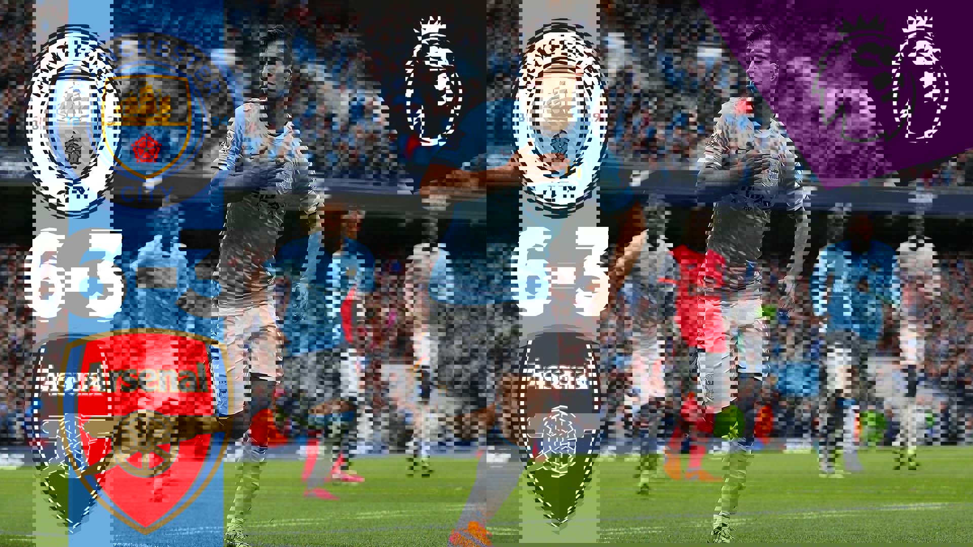  Classic Highlights: City 6-3 Arsenal 2013