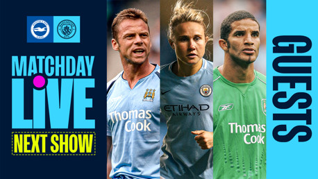 Brighton v City: Dickov, Christiansen and James our Matchday Live guests