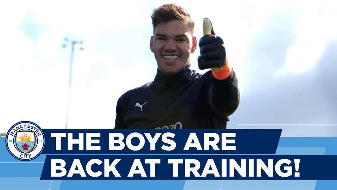Training: The boys are back!