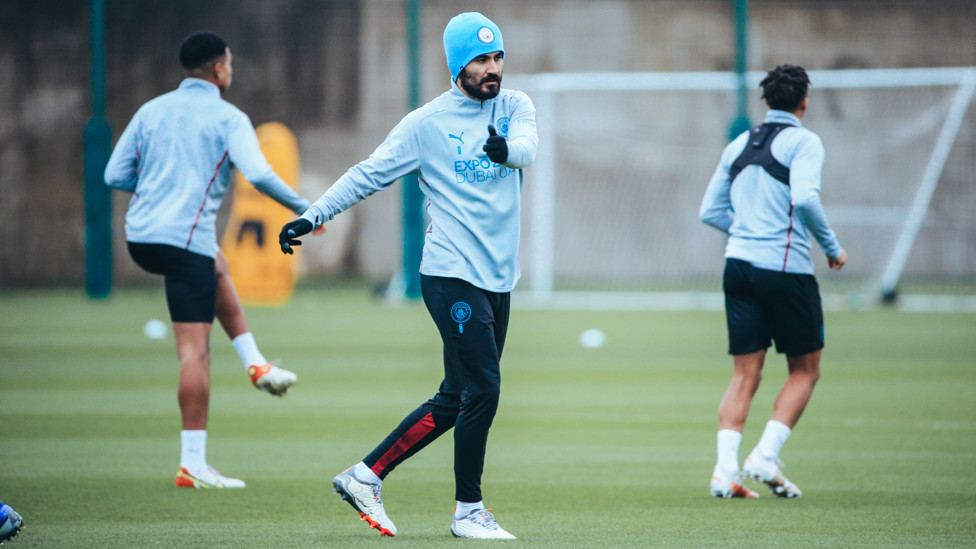 IN THE SWING OF THINGS : Limbering up for Leicester!