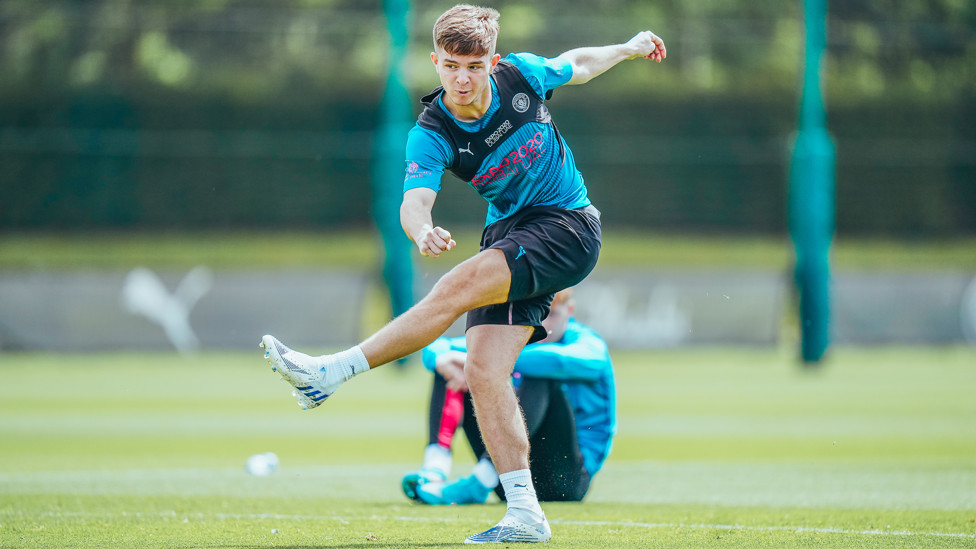 FULL SWING : James McAtee at the heart of things