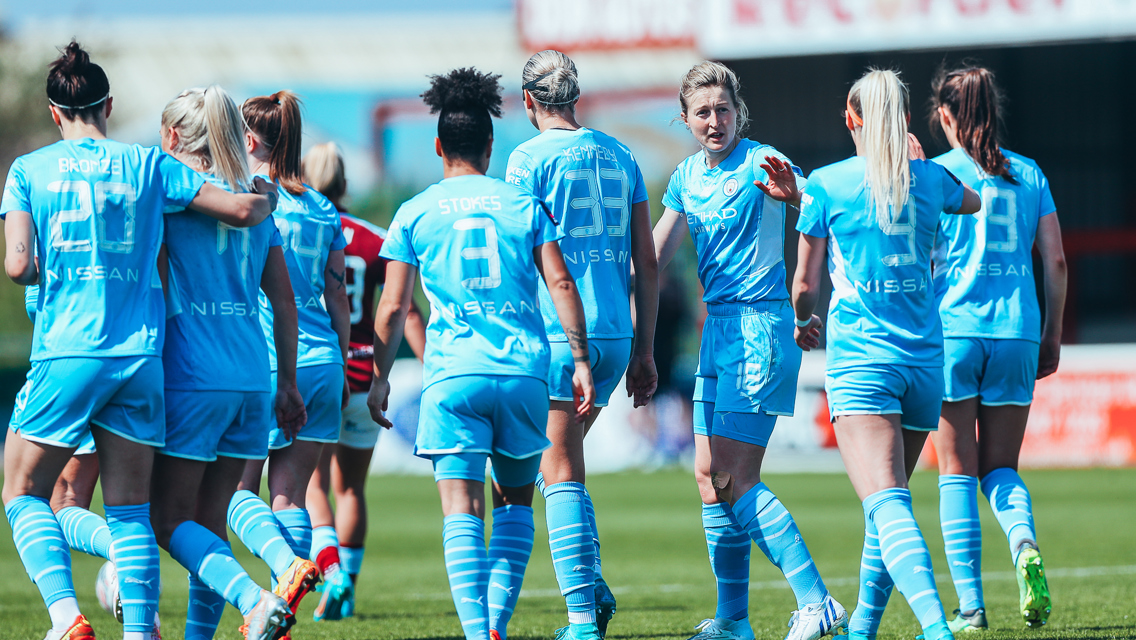 City cruise through to the Women's FA Cup final 
