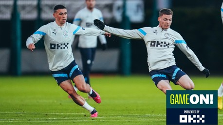 Training: Matchday minus one!
