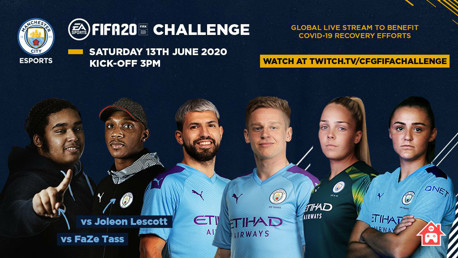 City players to take part in CFG FIFA challenge