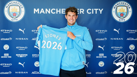 Stones on his happiness at new deal and his love of the City fans! 