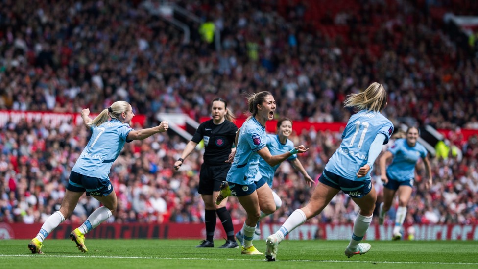 OLD TRAFFORD : Aleixandri opened the scoring for the Blues in our 2-2 draw with Manchester United in May 2025