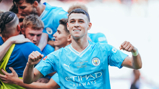 CELEBRATE: Foden enjoyed that one!