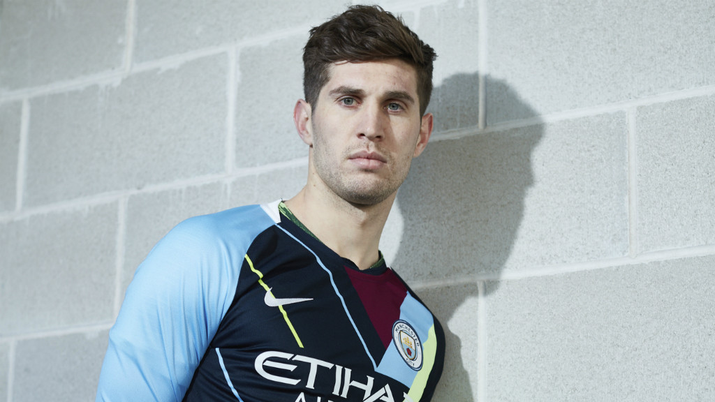 CELEBRATION : Nike and Manchester City have come together to create a special jersey commemorating the partnership stretching back to 2013, consisting of six major trophies won.