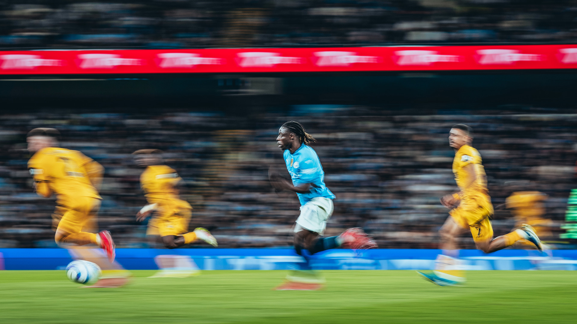 SPEED MERCHANT: Jeremy Doku in full flight.