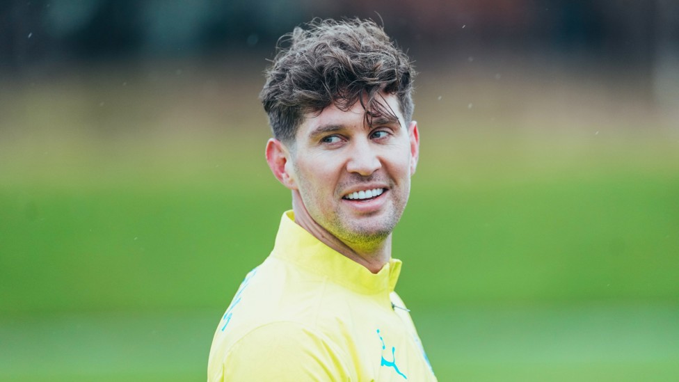 SUPER JOHNNY STONES : Our England international readies himself
