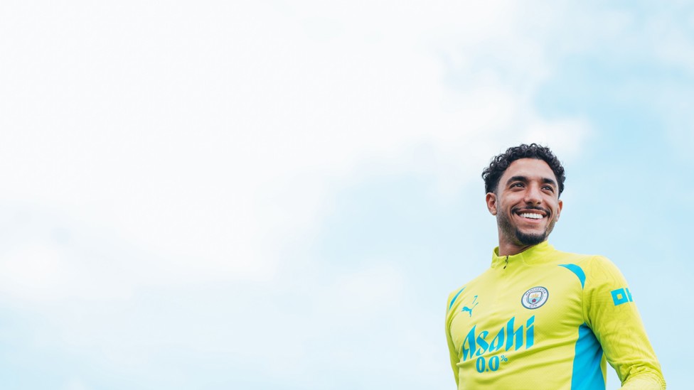 WING WIZARD  : Omar Marmoush fresh after his stunner against Bournemouth. 